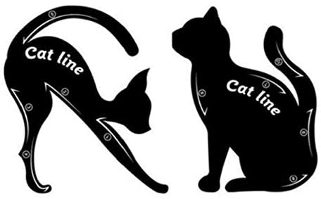 Glamza Cat Line Eye Liner and Eyeshadow Stencils