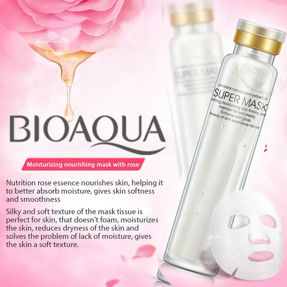 Bio Aqua Firming Collagen Hyaluronic Acid Mask