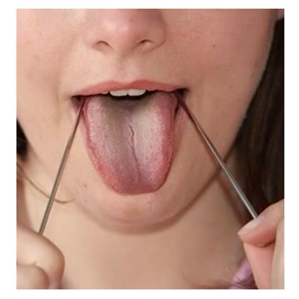 Glamza Stainless Steel Tongue Scraper