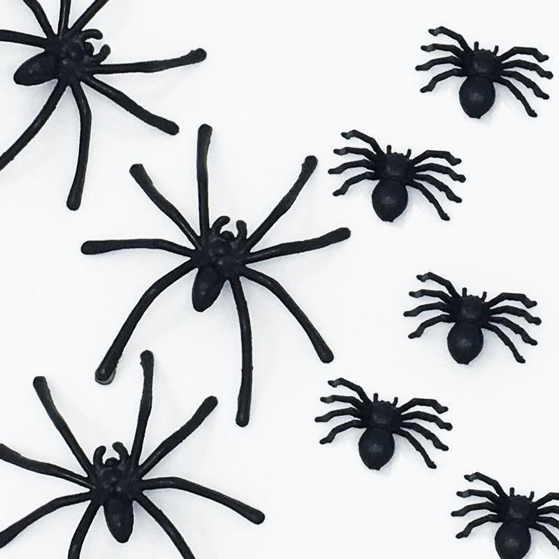 Halloween Spiders Bag of 100 - Mini & Large