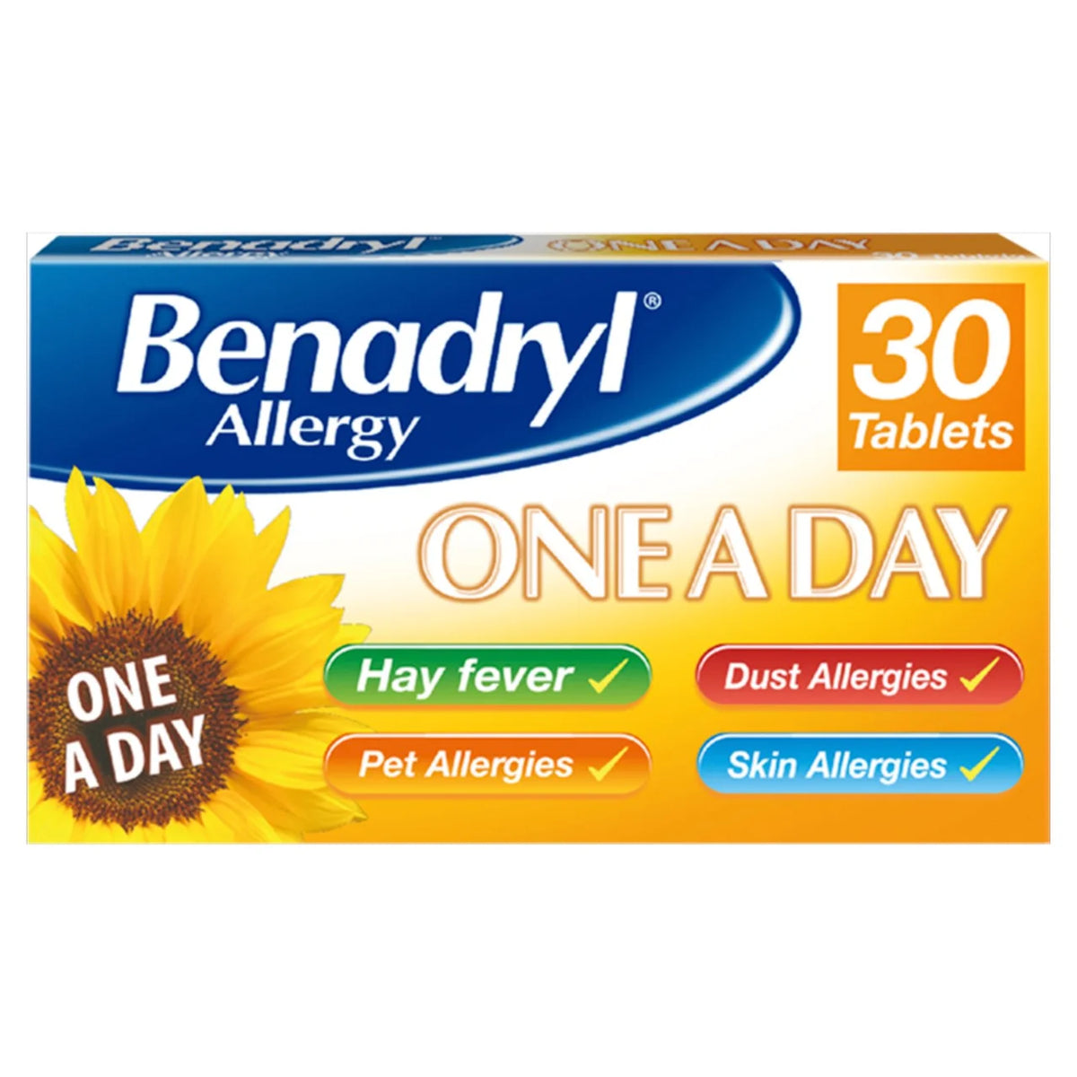 Benadryl Allergy One A Day Tablets