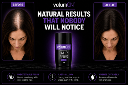 Volumon Hair Building Fibres - COTTON 12g
