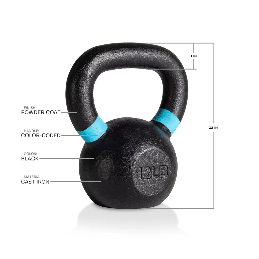 Generise Gym Cast Iron Kettlebell - 10lbs / 4.54kg