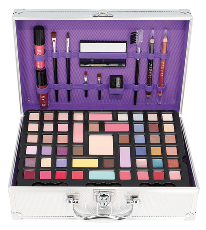 Glamza 'Flawless Chic' 68pc Vegan Vanity Case