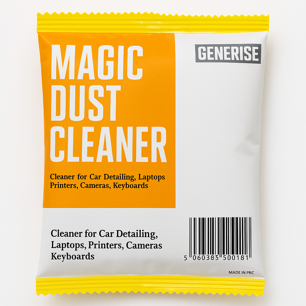 Magic Dust Removing Gel Sachet - Yellow – My Wholesale Warehouse
