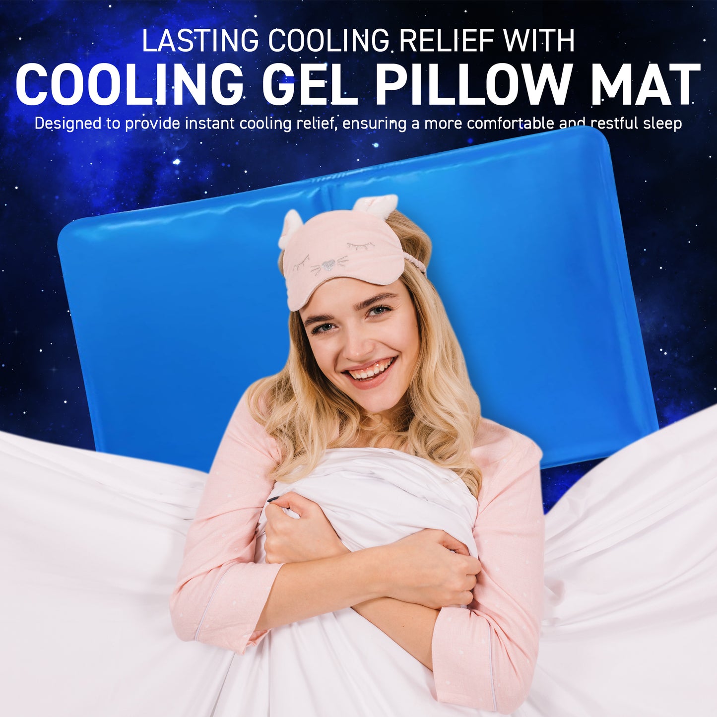 Generise Cooling Gel Pillow - 'just add water'