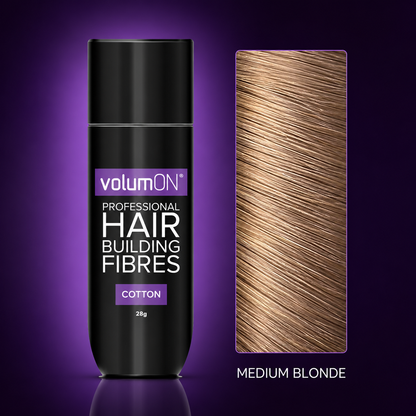 Volumon Hair Building Fibres - COTTON 28g - For Men & Women