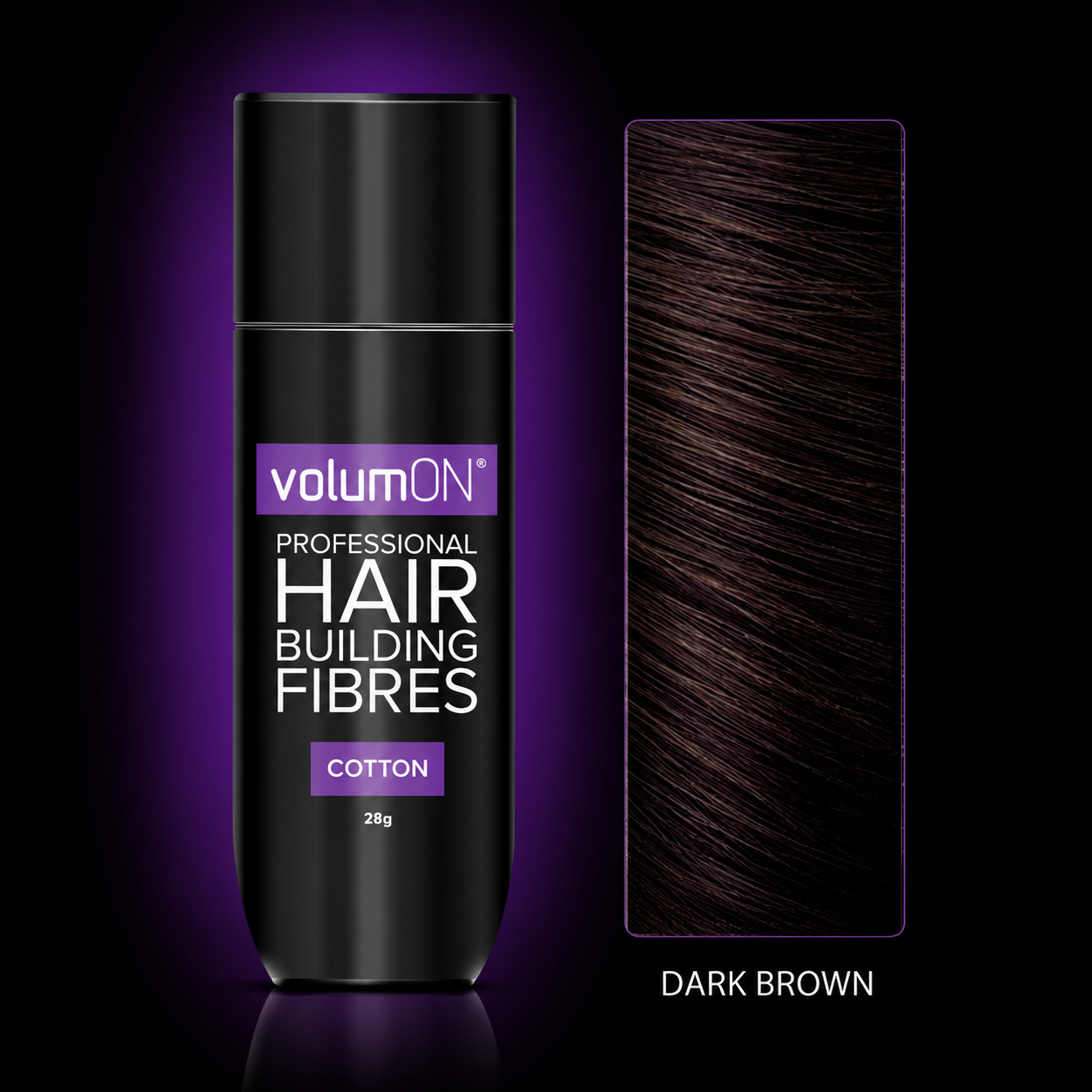 Volumon Hair Building Fibres - COTTON 28g - For Men & Women