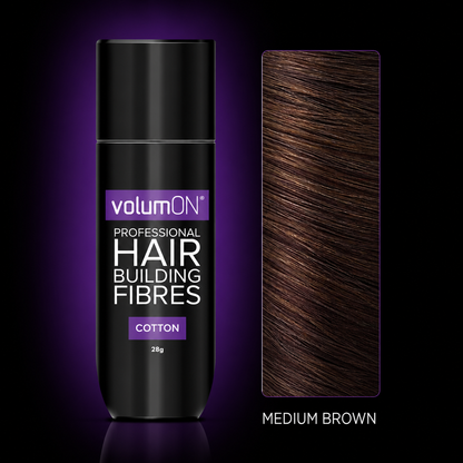Volumon Hair Building Fibres - COTTON 28g - For Men & Women