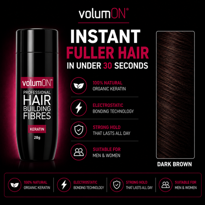Volumon Hair Building Fibres - KERATIN 28g