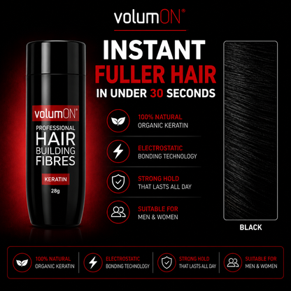 Volumon Hair Building Fibres - KERATIN 28g