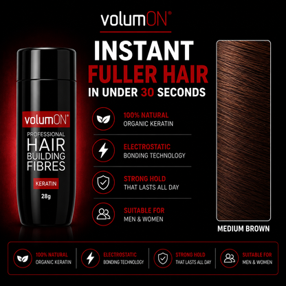 Volumon Hair Building Fibres - KERATIN 28g