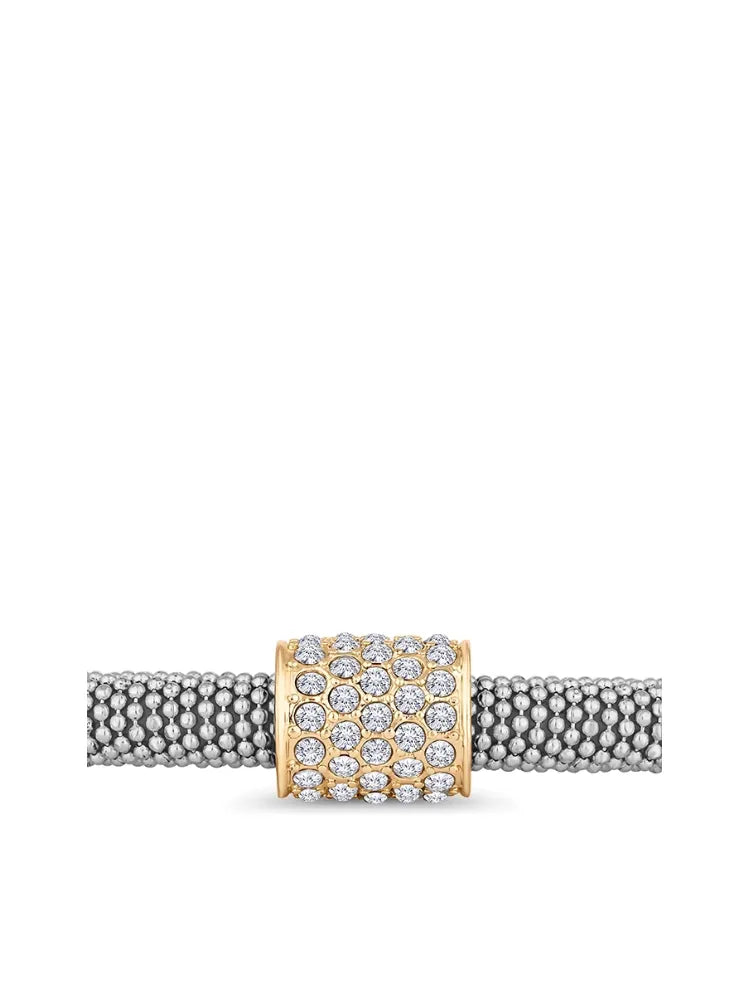 Diamond Style London - Galaxy Bracelet with Gold Plated Charm (Item code: Galaxybragoldmix)