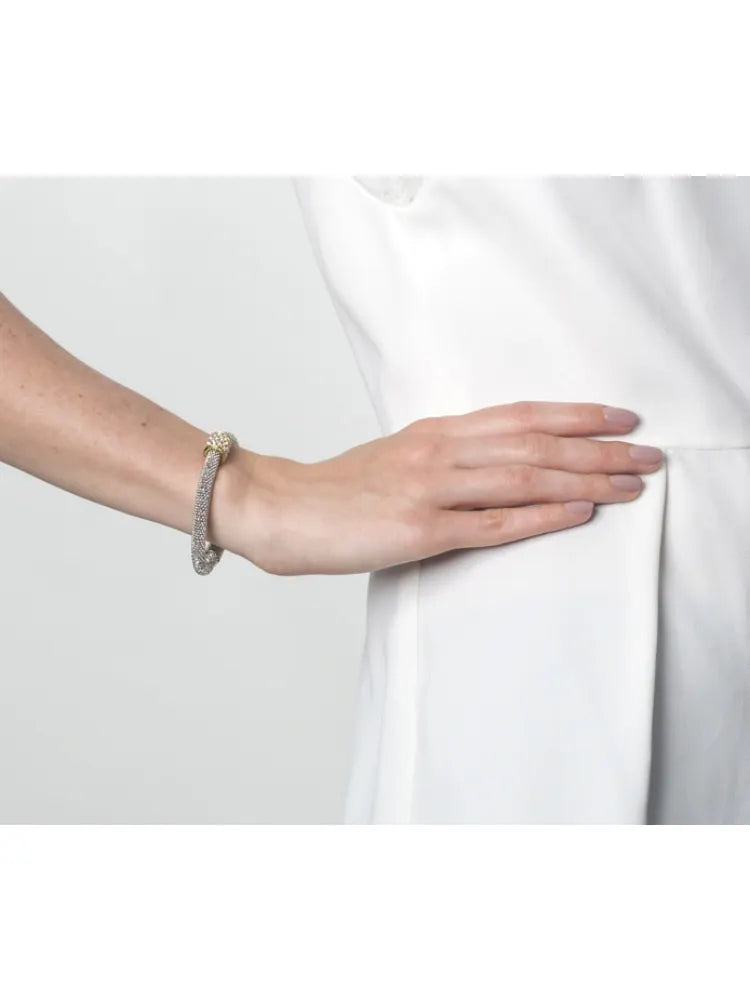 Diamond Style London - Galaxy Bracelet with Gold Plated Charm (Item code: Galaxybragoldmix)