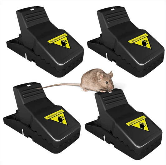 Generise Mouse Trap 4 Pack - Say Goodbye to Your Rodent Problem!