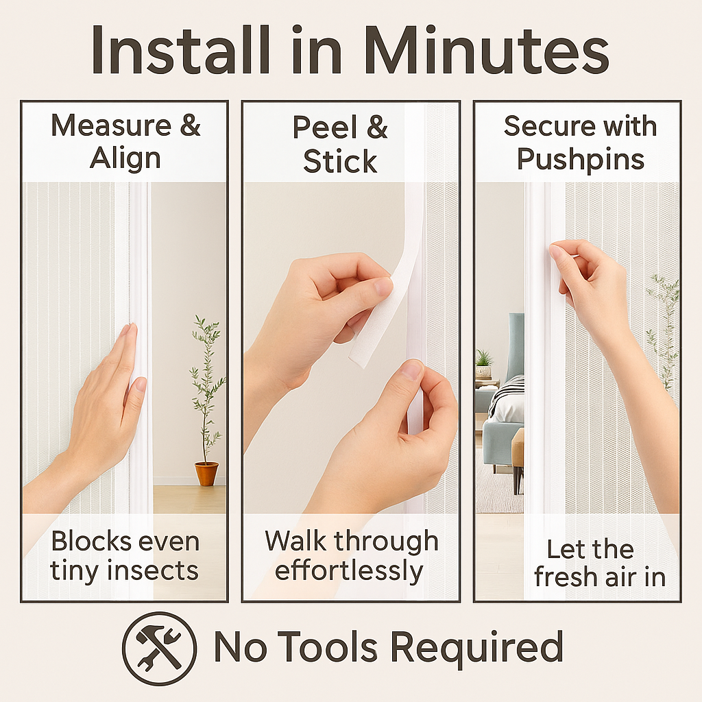 Generise Magic Mesh 'Elite Guard' Mosquito Net