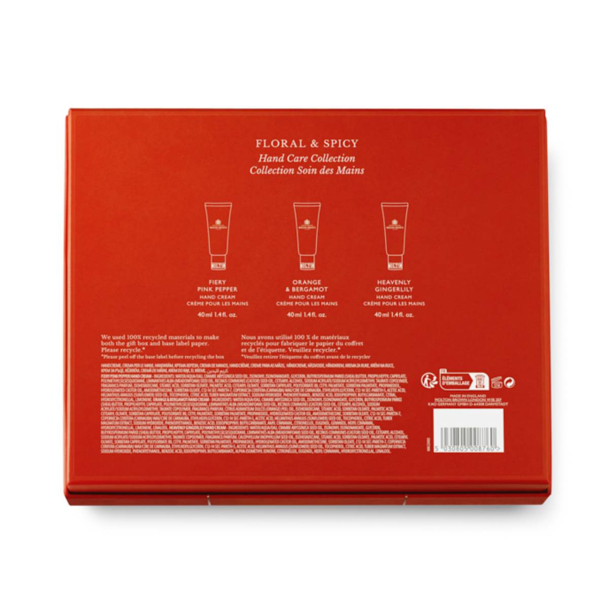 Molton Brown Floral & Spicy Hand Cream Hand Care Gift Set