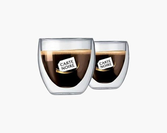 Bodum Carte Noire 2 Pcs 350ml Glass Cup Set