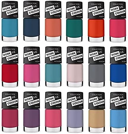 Work The Colour Collection x 12 Random Nail Polish
