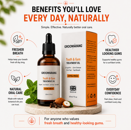 Groomarang Extra Strength Tooth & Gum Treatment Oil 30ml