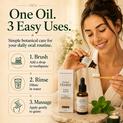 Herbal Dentist Tooth and Gum Oil 30ml