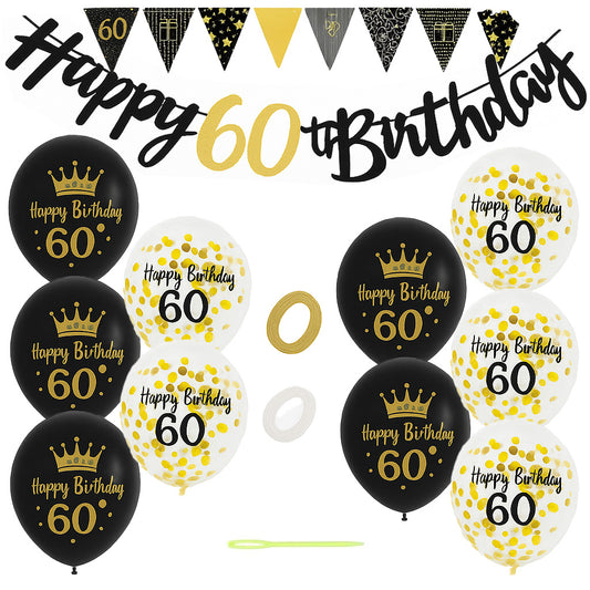 Generise 60th Birthday Decoration Set
