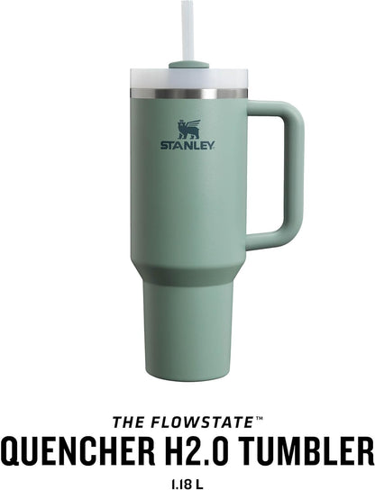 Stanley Quencher® H2.0 FlowState™ Tumbler 1.2L – Recycled Stainless Steel - Multiple Colours!