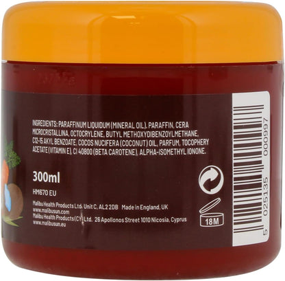 MALIBU 300ML SPF 8 BRONZING BUTTER WITH CAROTENE & COCONUT