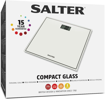 Salter 9207 WH3R Digital Bathroom Scales (White)