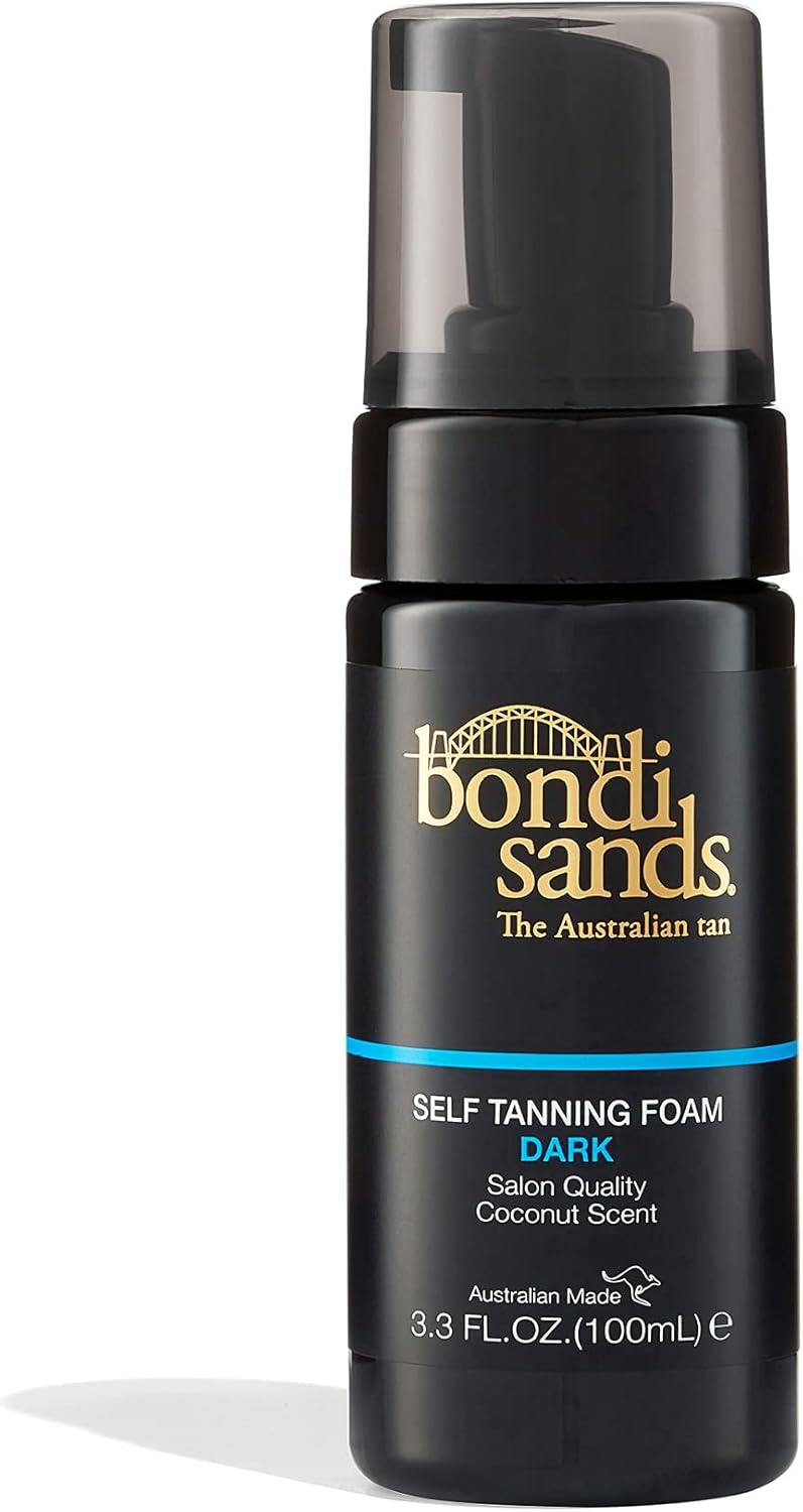 Bondi Sands Dark Self-Tanning Foam | Lightweight, Buildable Formula Gives a Deep Bronzed Glow for a Flawless Finish