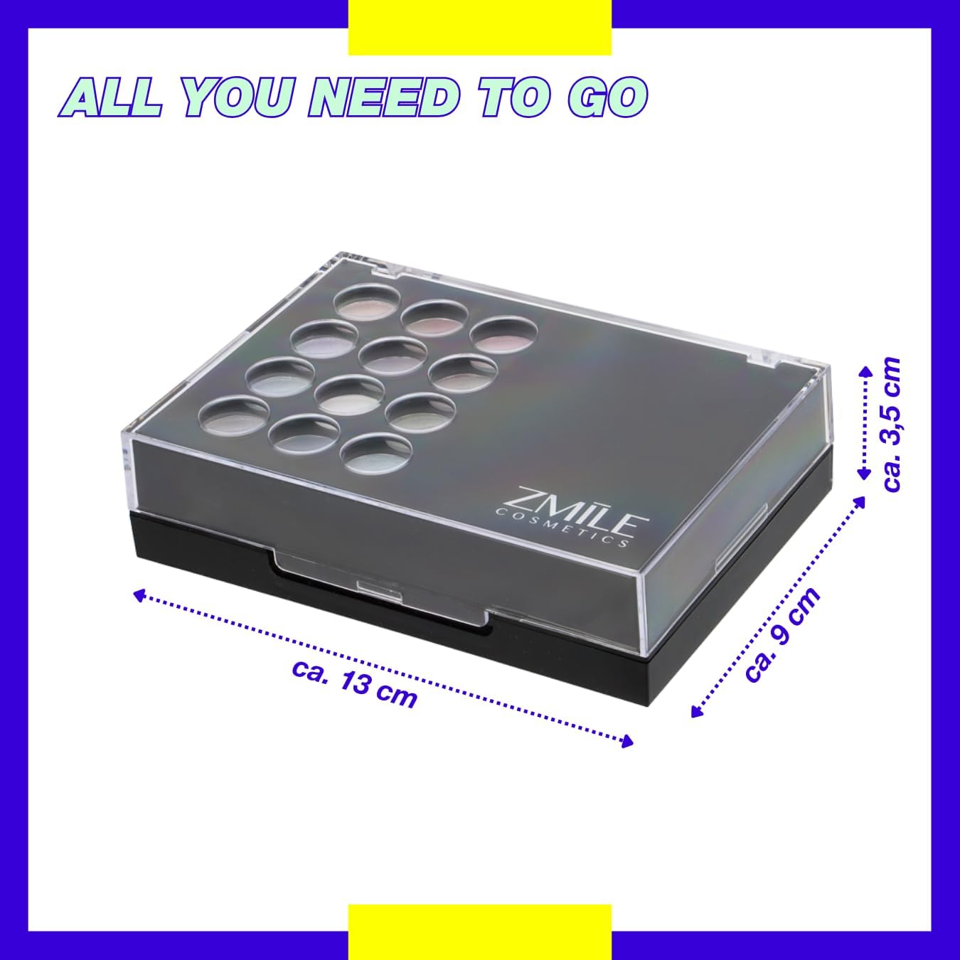 ZMILE Vegan All You Need To Go Makeup Palette
