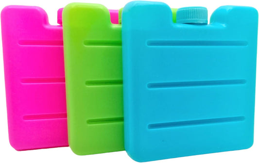 Generise Mini Freezer Blocks - 2 Blue, 2 Green, 2 Pink- 6 Pack