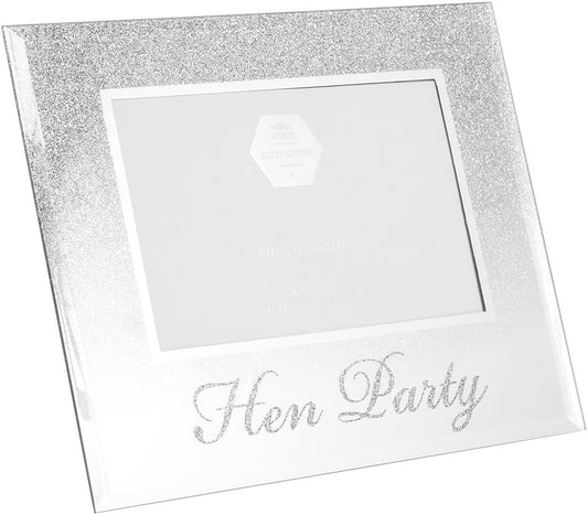 Silver Glitter Photo Frame - Hen Party LP41878