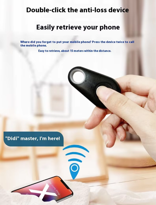 Generise 'Found It' Compact Bluetooth GPS Tracker Tag for Health & Beauty Enthusiasts