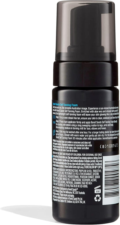 Bondi Sands Dark Self-Tanning Foam | Lightweight, Buildable Formula Gives a Deep Bronzed Glow for a Flawless Finish