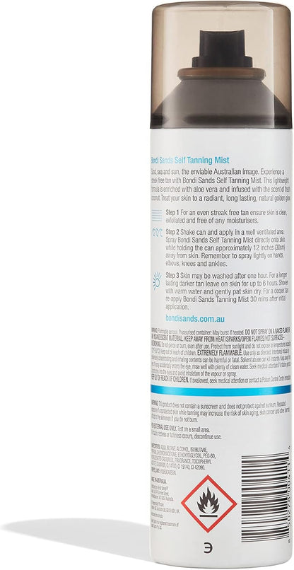 BONDI SANDS 250ML SELF TANNING MIST LIGHT/MEDIUM