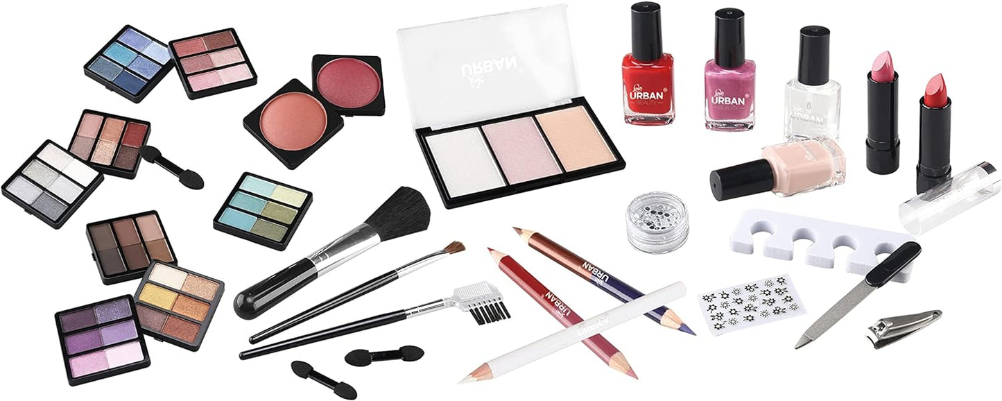 LUB Love Urban Beauty Vegan 76 Piece Divine Beauty Vanity Case