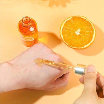 Dr Rashel Vitamin C Serum Brightening & Anti Ageing Facial Serum with Hyaluronic Acid for Face Lines & Wrinkles 50ml