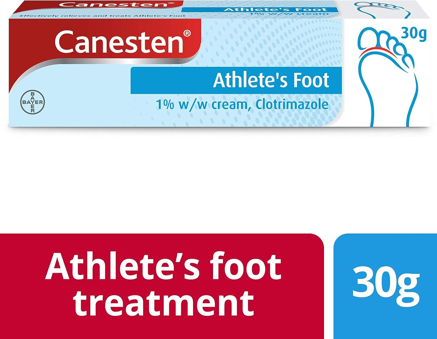 Canesten Athlete's Foot Creme 30g