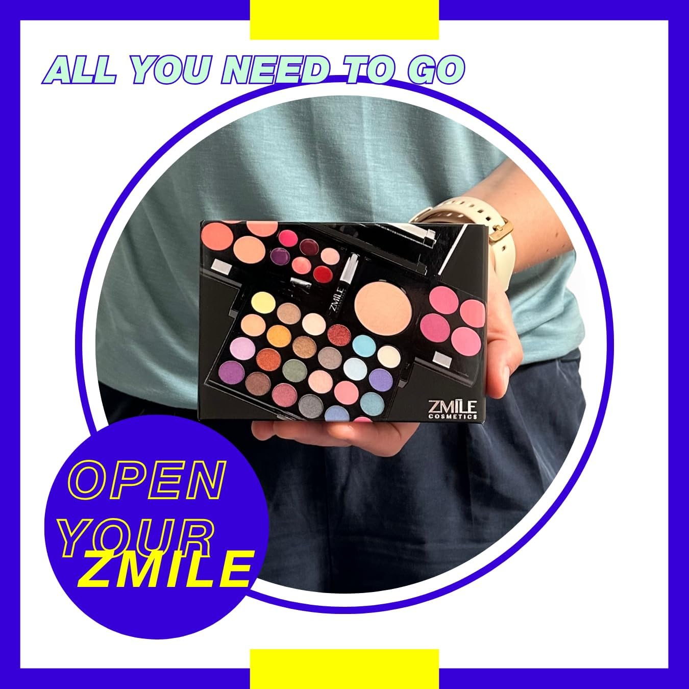 ZMILE Vegan All You Need To Go Makeup Palette