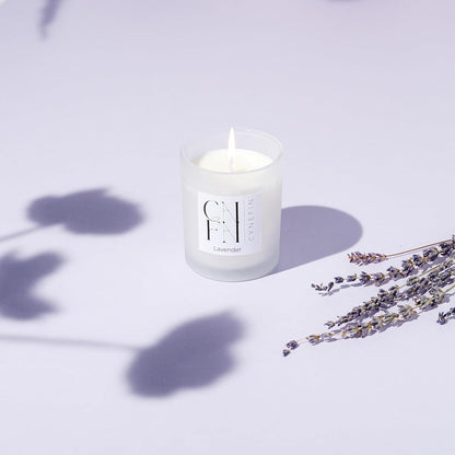 CNFN Gift Candle Set 3 x100g (lavender, Cotton & Wildflower)