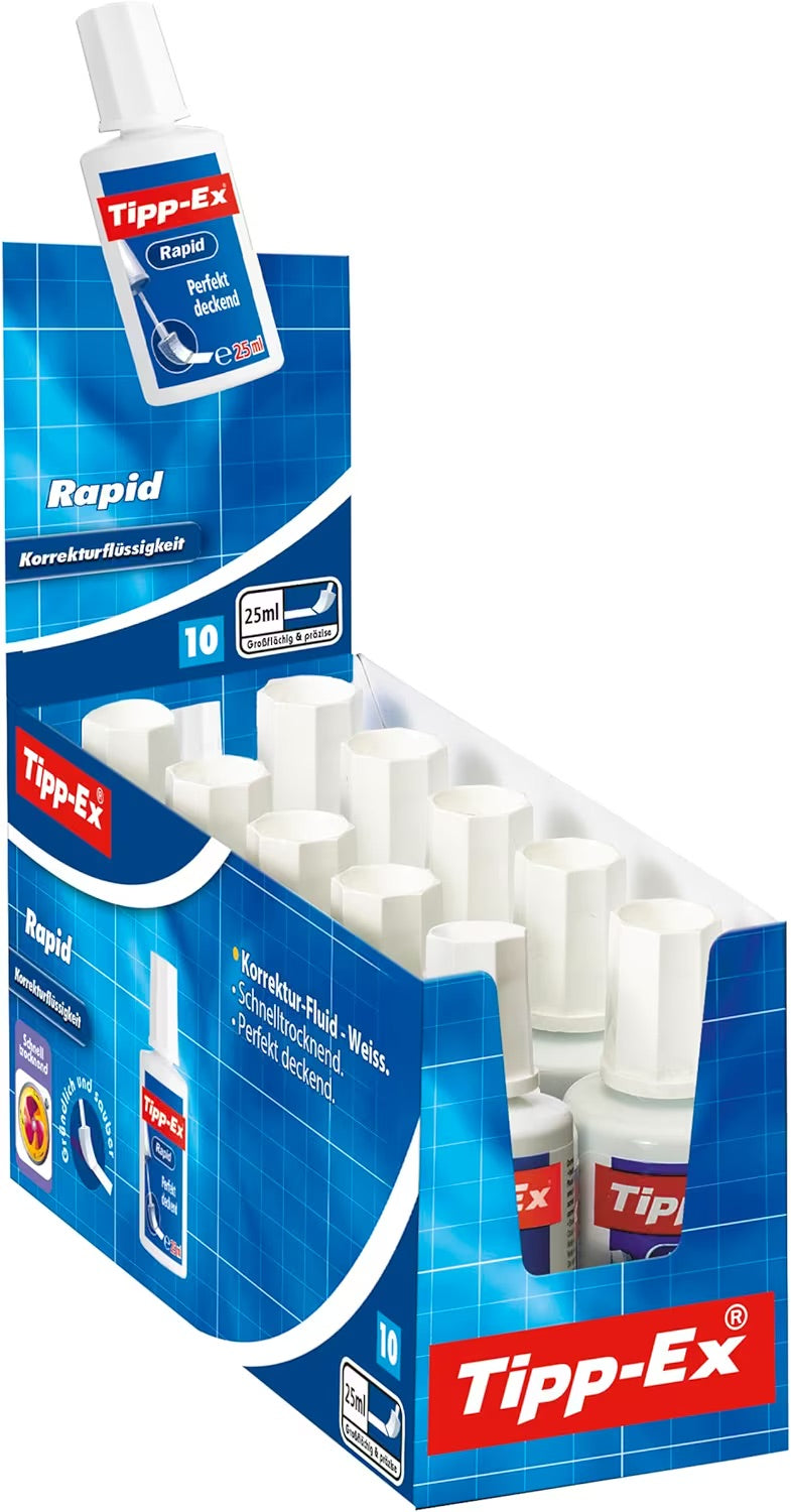 Tipp-Ex Fluid 20ml- Pack of 10