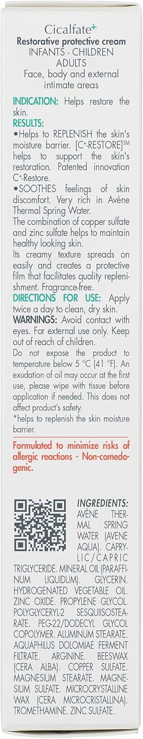 Avene Cicalfate Repairing Protective Cream 40ml