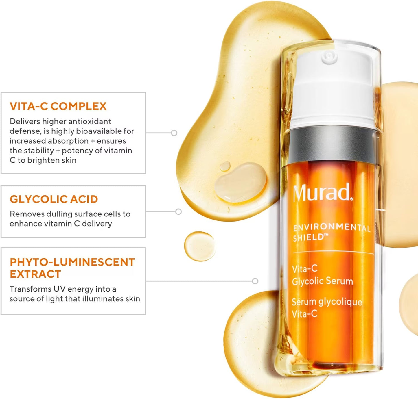 Murad 10ml Vita-C Glycolic Brightening Serum