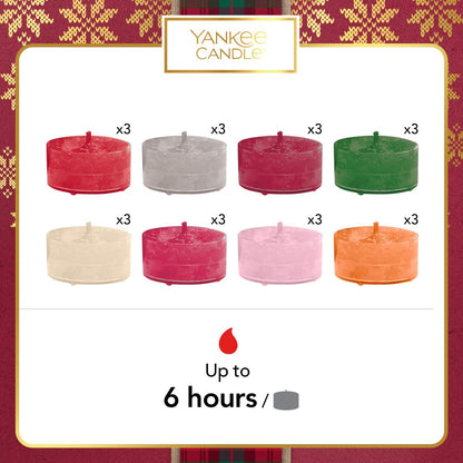 Yankee Candle Advent Calendar Gift Set with Tea Lights