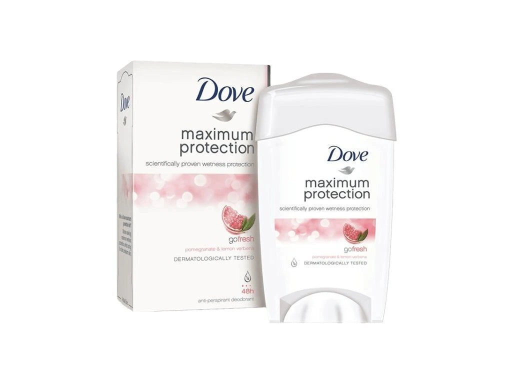 Dove Maximum Protection Go Fresh Pomegranate and Lemon Verbena Scent Anti-Perspirant Deodorant Cream 45ml