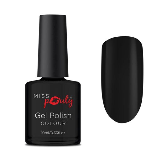 Miss Pouty Nail Polish 80510 - Black