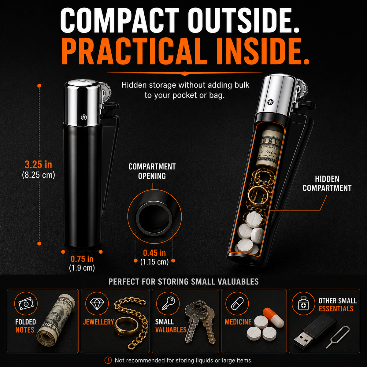 Generise 'Secret Stash' Lighter