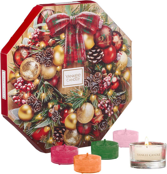 Yankee Candle Advent Calendar Gift Set with Tea Lights