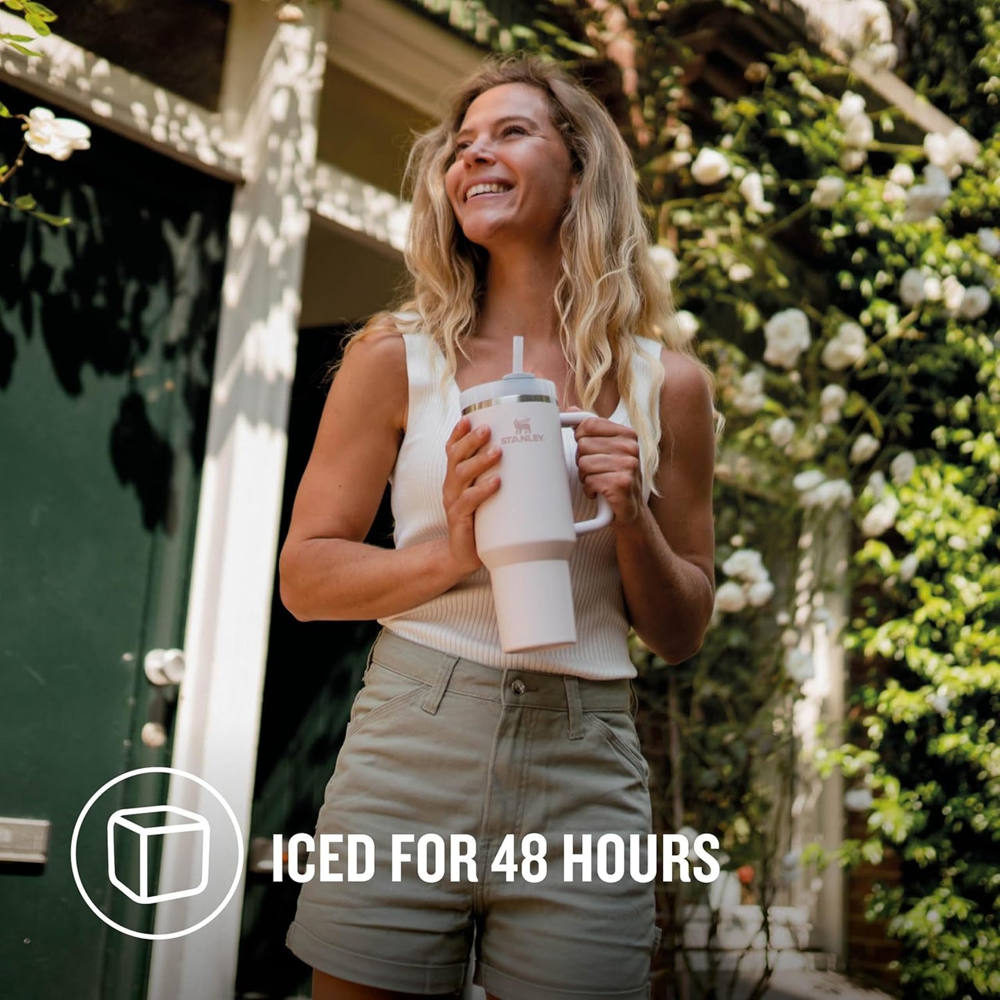 Stanley Quencher® H2.0 FlowState™ Tumbler 1.2L – Recycled Stainless Steel - Multiple Colours!